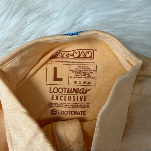 NWT Lootwear Pac Man Polo - Picture 6 of 10